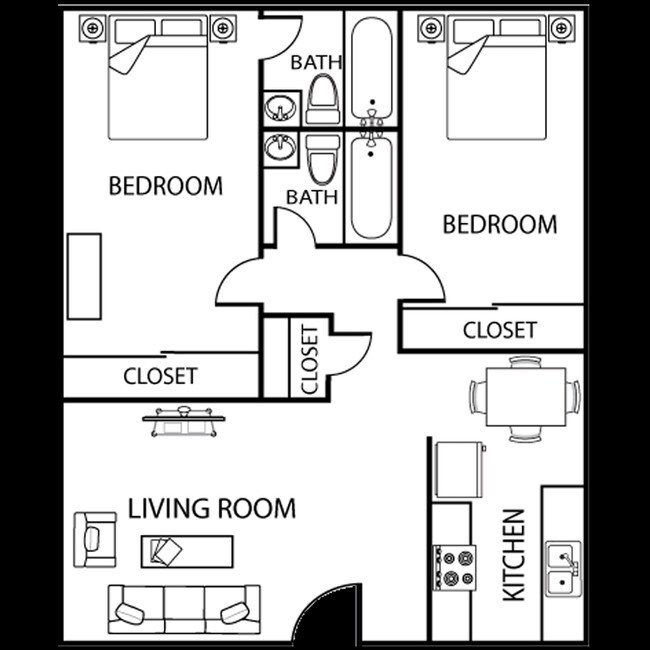 Tempe Terrace 2BR/2BA 928 - ASU Crossroads