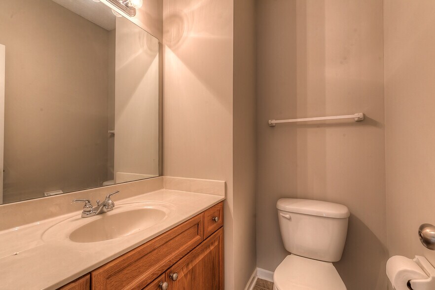 main floor half bath - 22810 West 71st Terrace