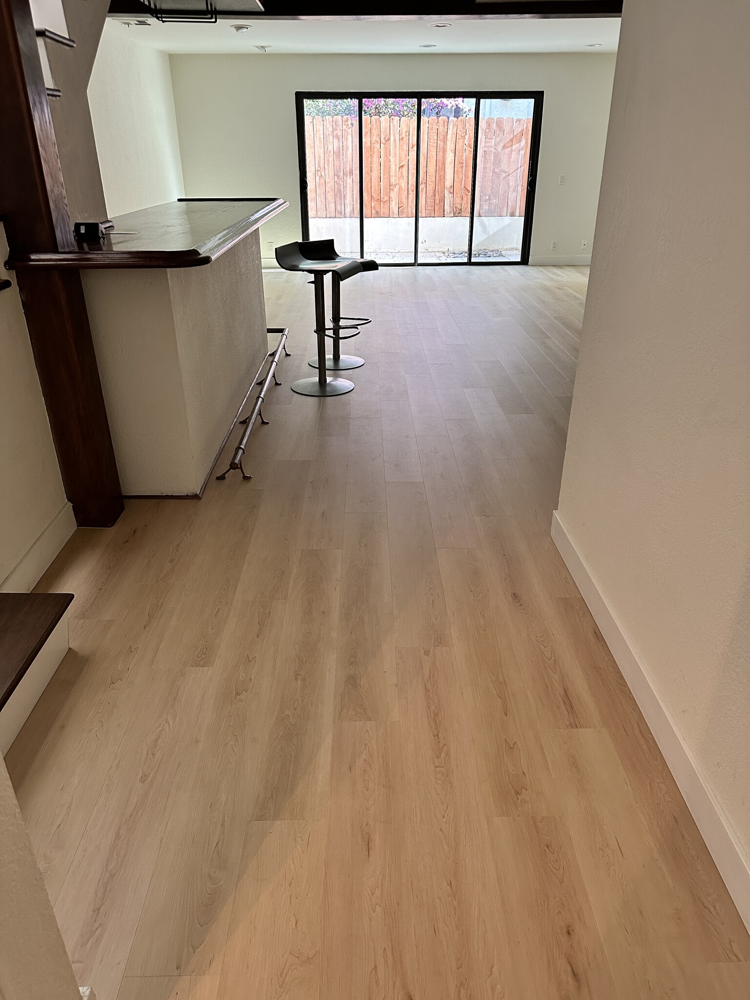 New floors downstairs - 1833 11th St