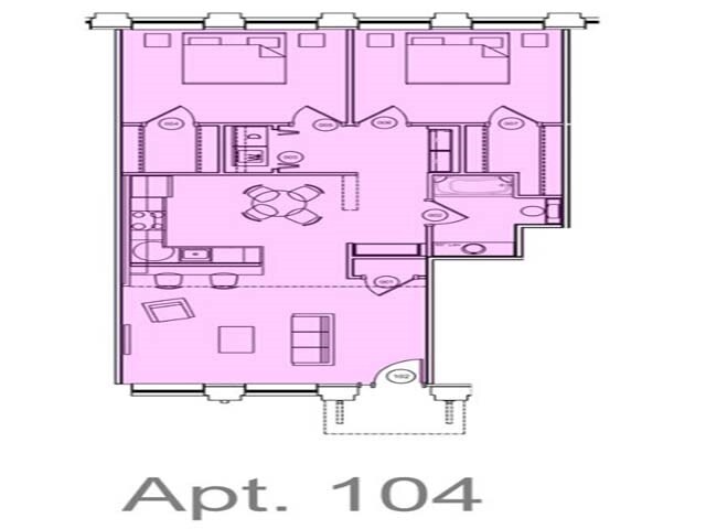Apartment 104 - Lofts @ 300 Bowman
