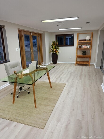 basement office w/ 2 entrances - 3007 Oliver St NW