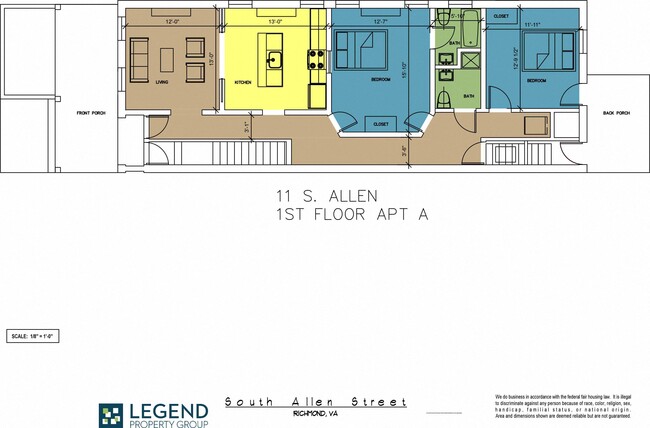 Floorplan - The Row at Cary Place