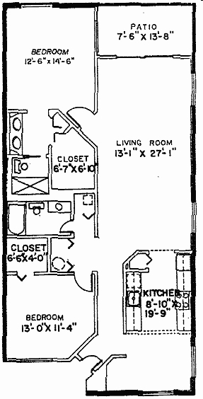 2BR/2BA - Hawthorne Condominium