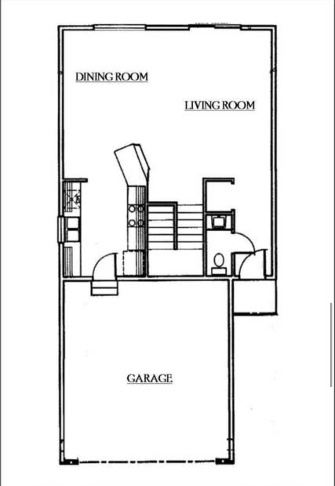 1st level floorplan - 623 Rivenhurst St
