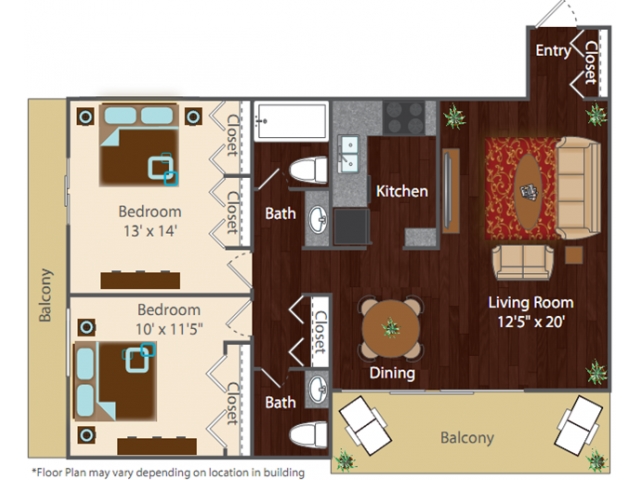 Floorplan - 878 S Dexter