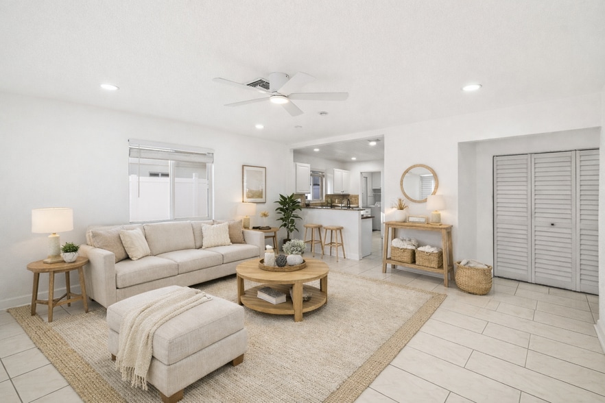 Staged Living Room - 17 Fayette Dr