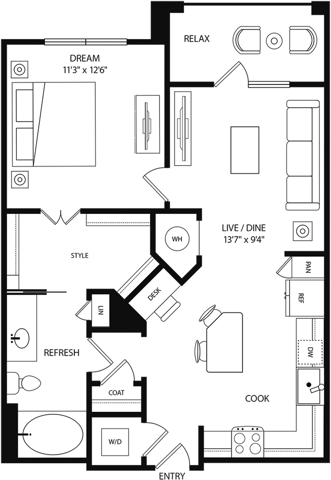 Floorplan - Tessa at Katy