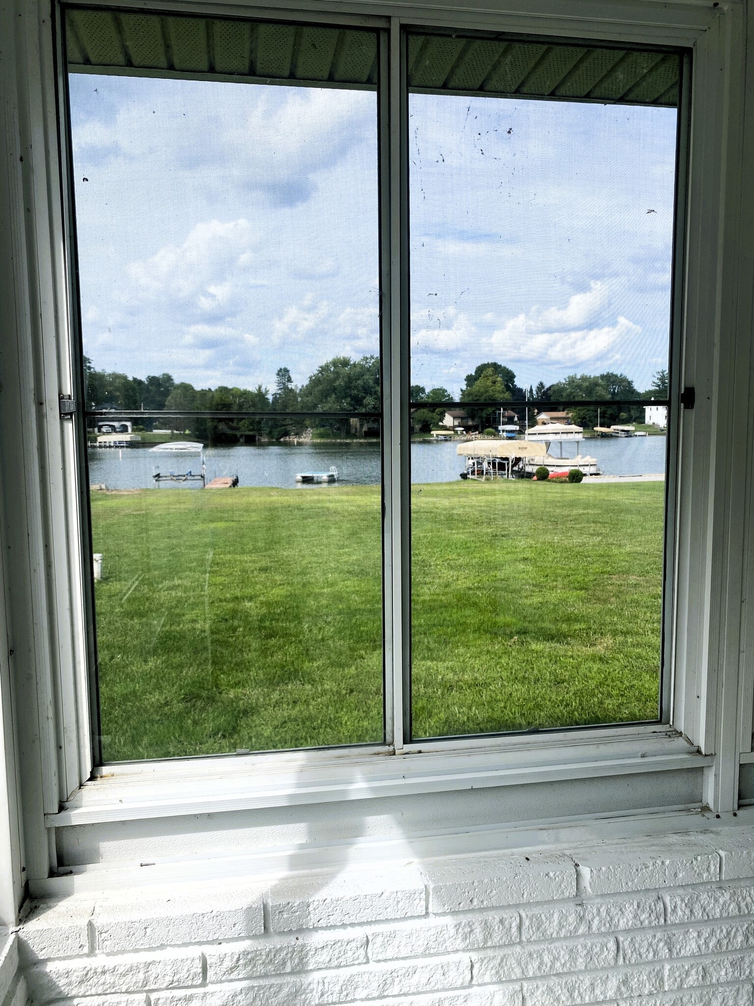 Views from the enclosed patio. - 1611 Ludean Dr