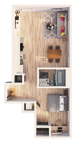 Floorplan - Roosevelt Lofts