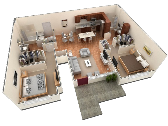 Floorplan - Springs at Knapp’s Crossing