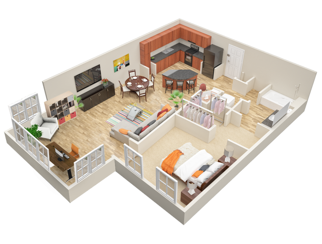 Floorplan - Mariposa Lofts