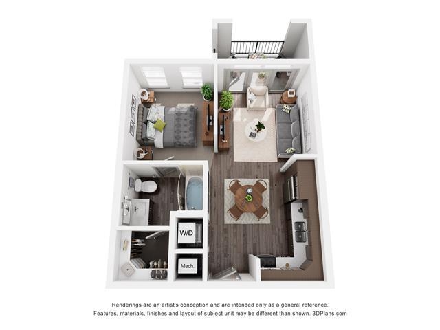 Floorplan - Creekside at Crabtree