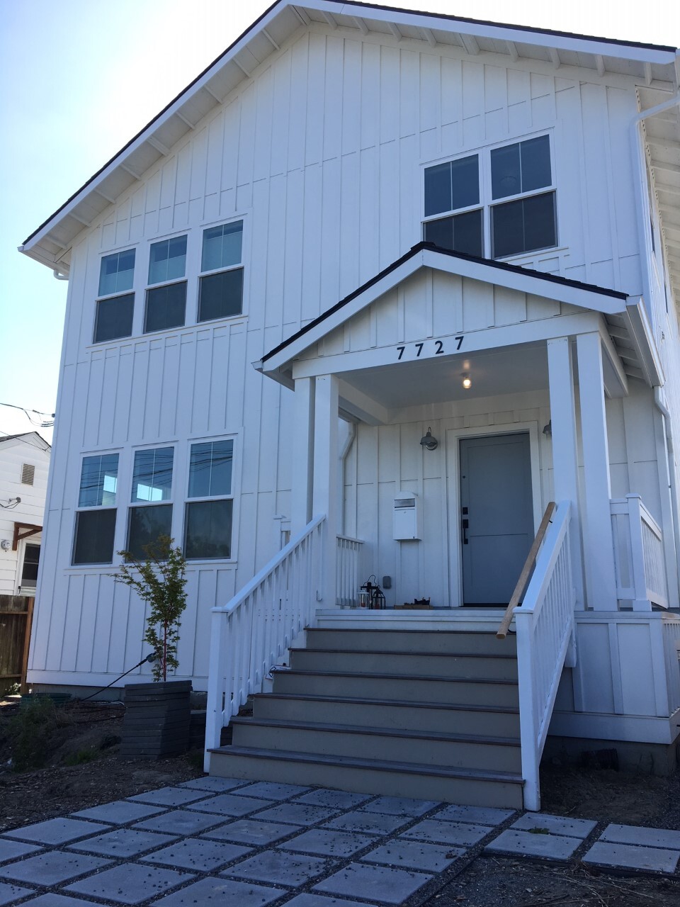 Front entry to main house - 7727 Earl Ave NW