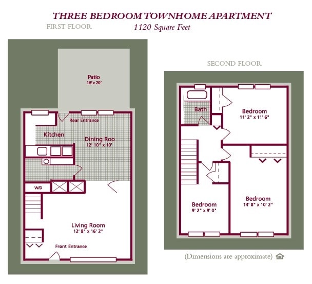 3BR/1.5BA - Hathaway Farms Townhomes at Northampton