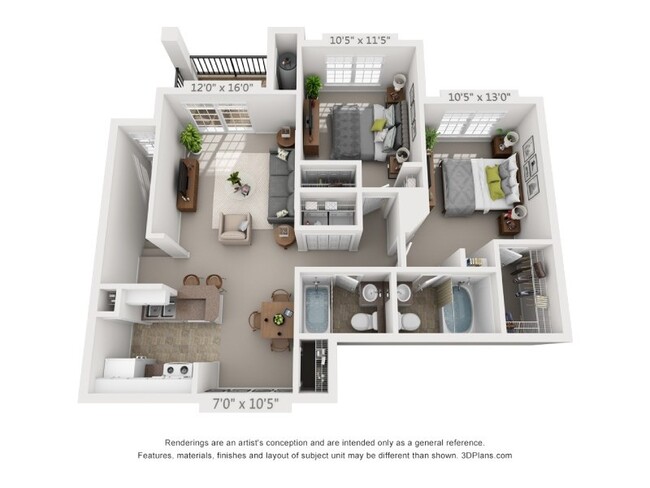 Floorplan - The Retreat at Fox Hollow