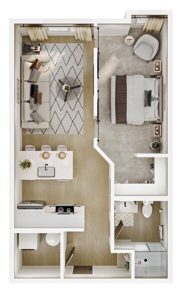 Interior Photo - The Lofts at River Point