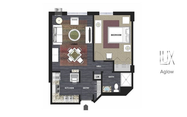 Floorplan - Lux Apartments