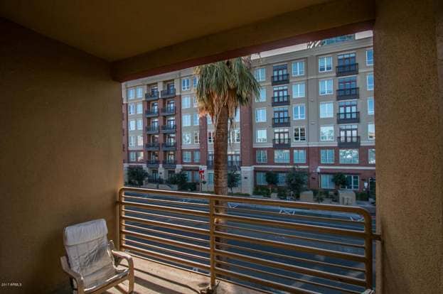 first floor deck off living room and bedroom 1 - 154 W 5th St