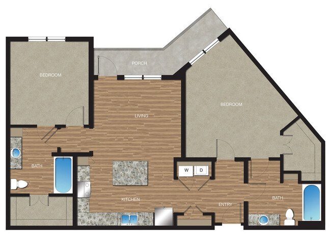 Floorplan - Crest at Las Colinas Station