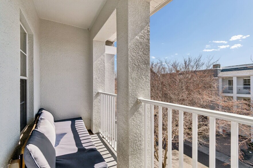 Third floor master bedroom patio - 4543 Bay Spring Ct