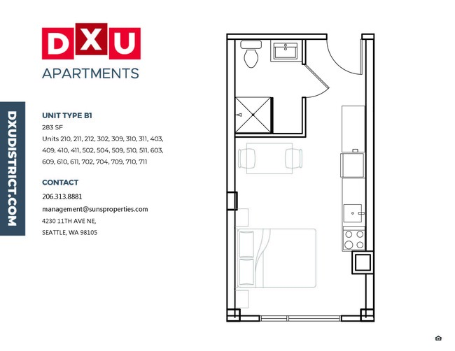 Floorplan - DXU