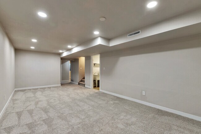 Basement rec space - 10 S Busch Ln