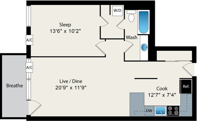 Floorplan - Reside on North Park