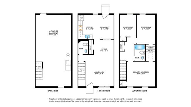 Floorplan - Waters Edge Apartments