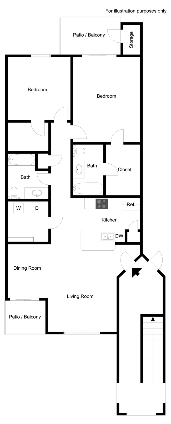 Floorplan - Cimarron Terrace