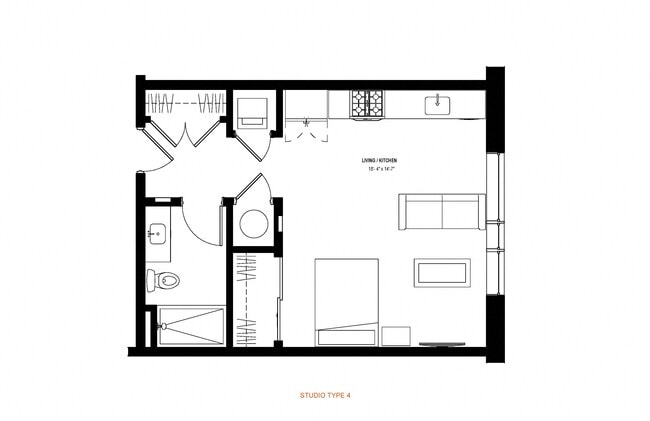 Floorplan - Glassworks Apartments