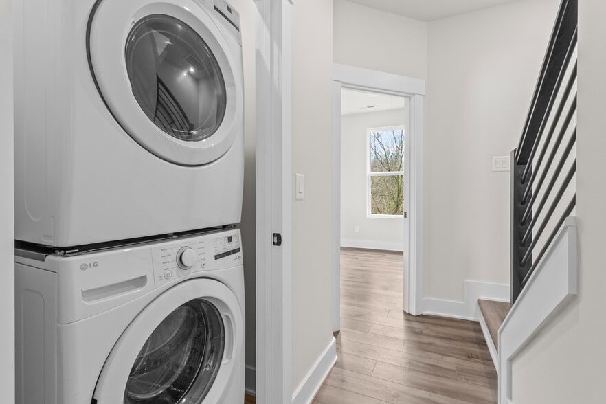 Laundry in hall. - 1011 Kokomo Ln