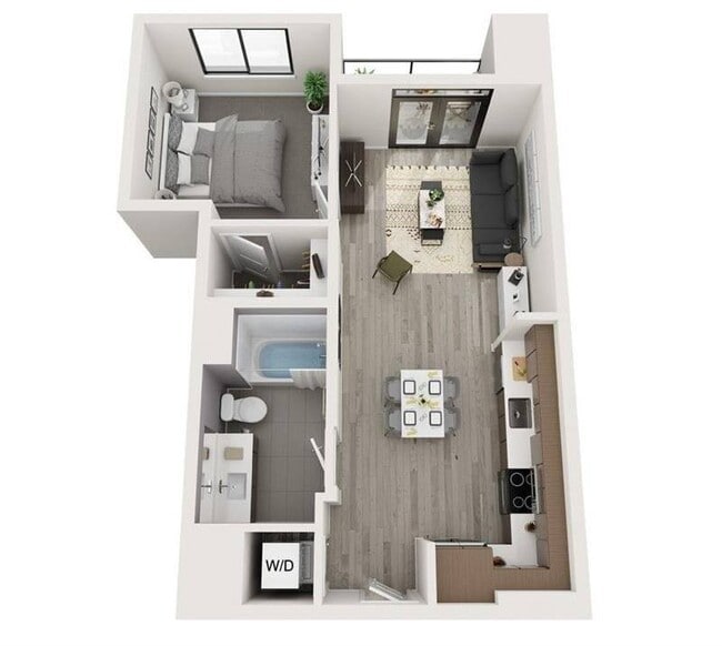 Floorplan - 4th and J