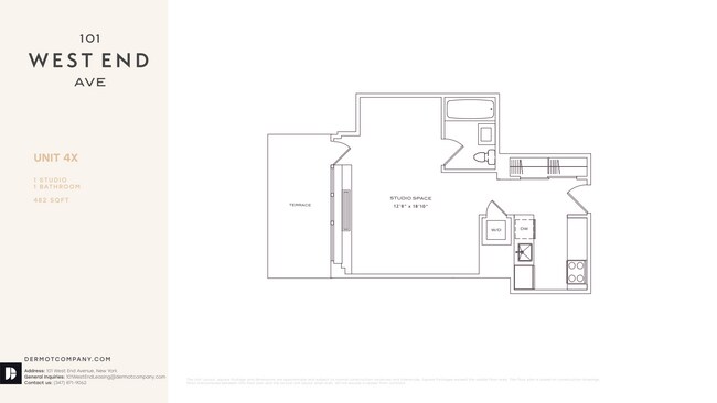 Floorplan - 101 West End Avenue