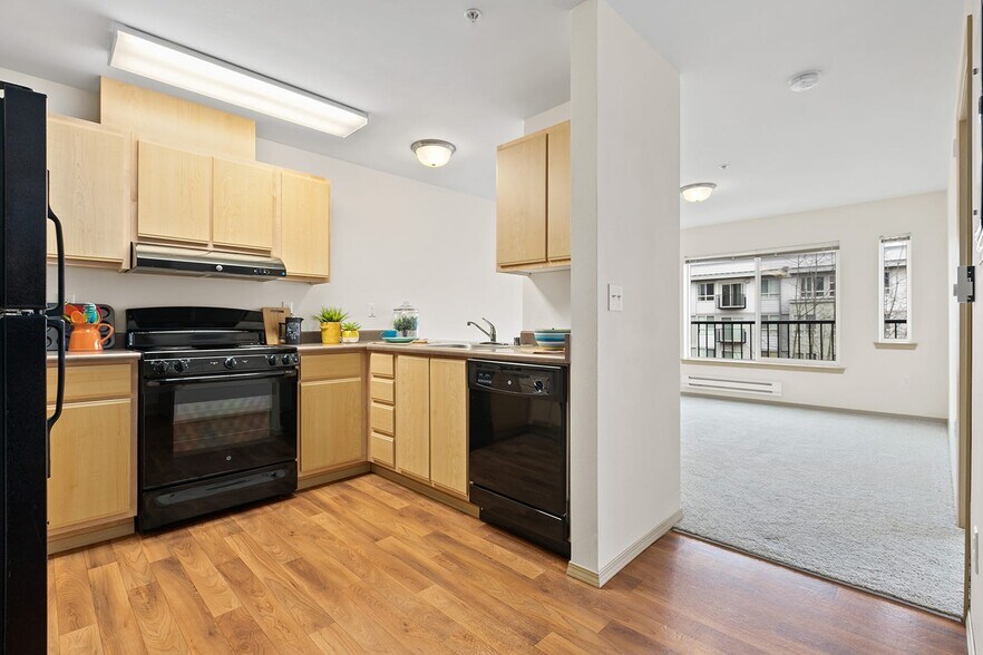 SHAG Interurban Senior Living Kitchen - Interurban Senior Living Apartments