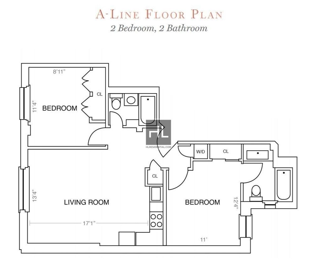 Building Photo - No fee 2 bed 2 bath with washer and dryer  - The Willard