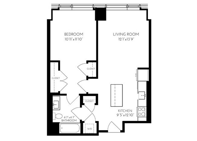 Floorplan - The Benjamin Seaport Residences