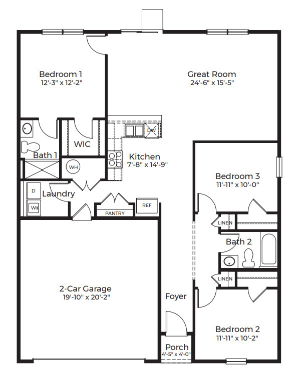 Floorplan - Glen Heights