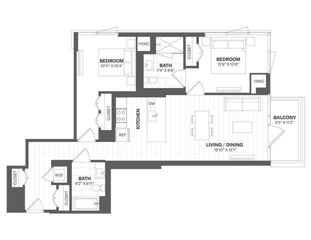 Floorplan - The Tides