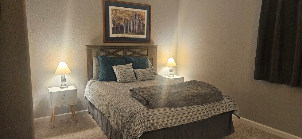 Double nightstands and lamps - 1904 S Carr St