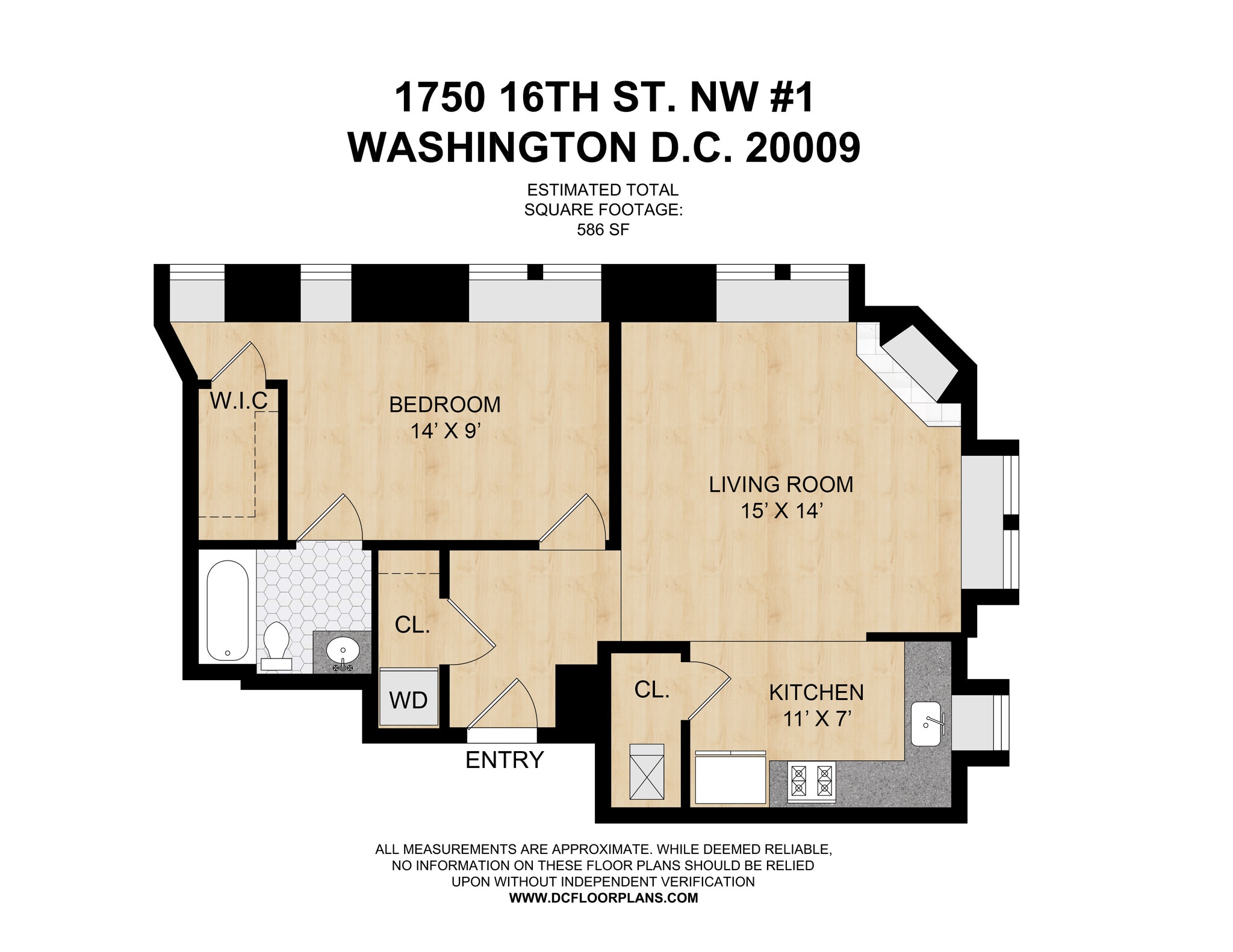 Floor Plan - 1750 16th St NW