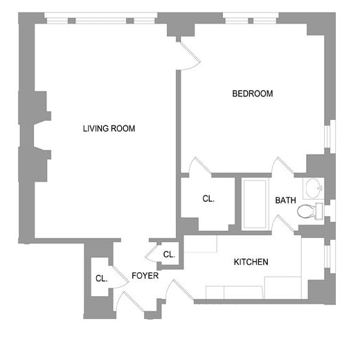 1BR/1BA - 15 Park Avenue