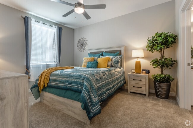 1BR, 1BA - 682SF - Bedroom - Aria at  Ella-(New)