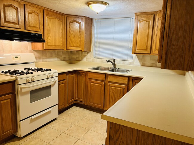 Garden level apartment kitchen - 6747 N Harding Ave