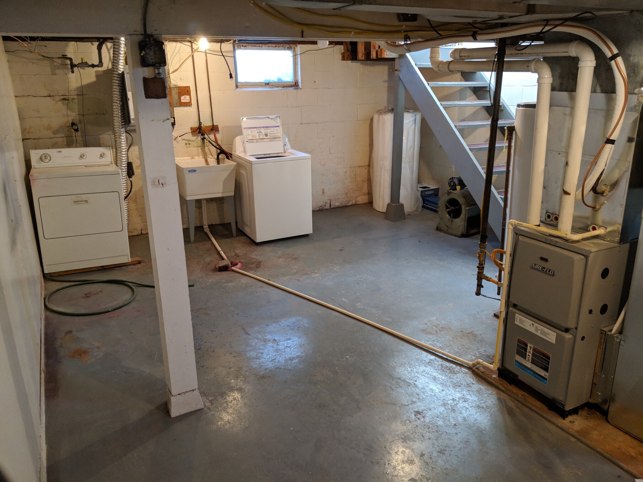 Basement storage area - 705 E. 19th Street