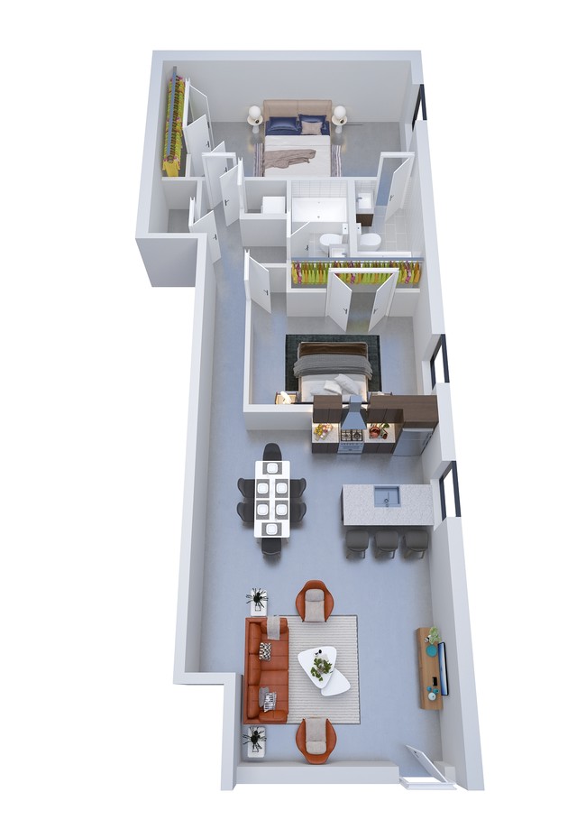 Floorplan - Peanut Factory Flats