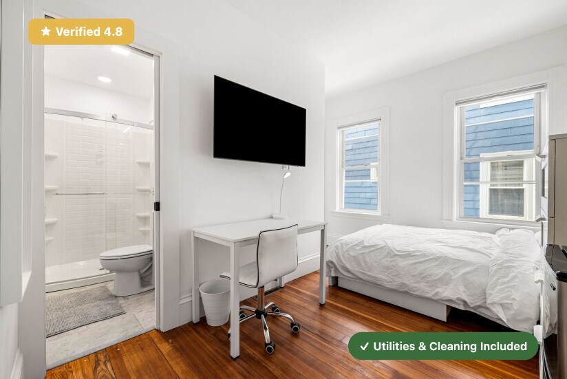 Building Photo - New RoostUp Furnished Private Bedroom with Private Bath in Dorchester, Boston!