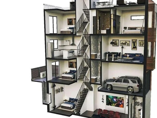 Building Photo - Stunning Modern Townhome in the Heart of Northern Liberties