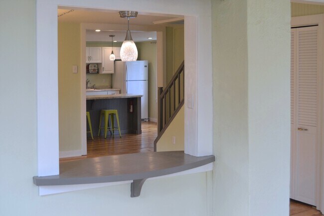 view from living room to kitchen - 222 W Case St