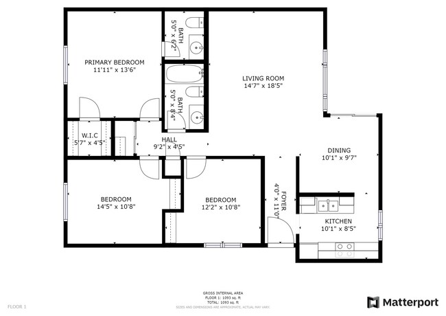 Floorplan - Irving Place Apartments
