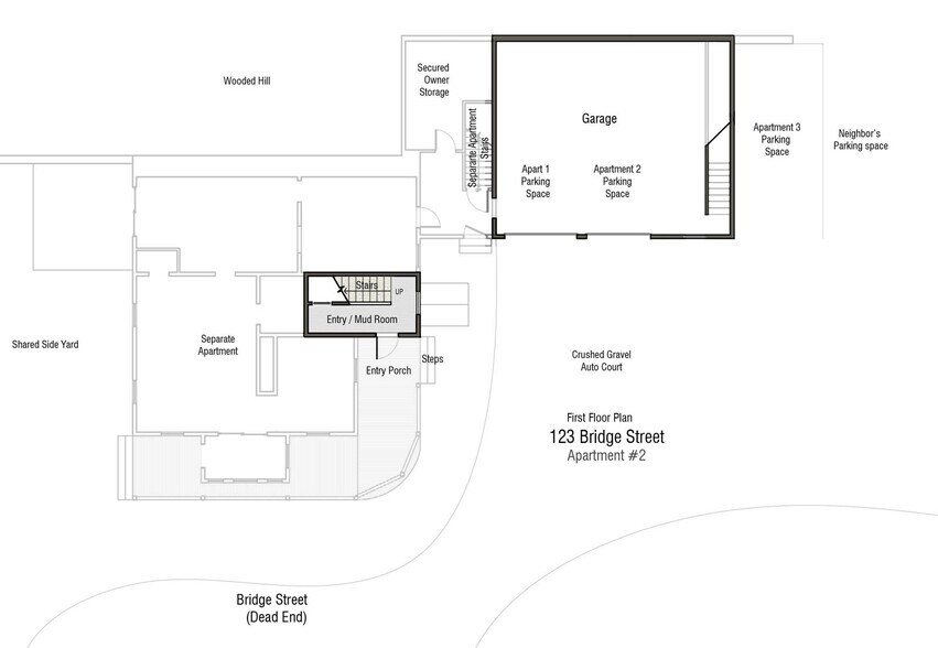First Floor Plan - 123 Bridge St